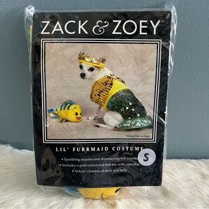 Zack & Zoey Lil Furrmaid Dog Halloween Costume